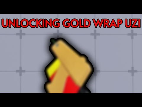 UNLOCKING GOLD WRAP ON UZI IN ROBLOX RIVALS