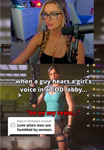 Replying to @Chickenja the humbling was needed here🫣 #gamergirls #gamertok🎮 #codgamergirls #femalegamers #femalecodplayer #gamergirl #girlgamers