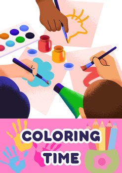 Kids Coloring Book - 136 Fun Pages with Animals, Dinosaurs, Vehicles, Holidays..