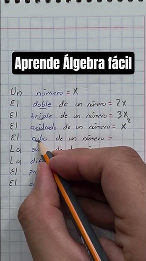 Aprende Álgebra fácil👏🧠