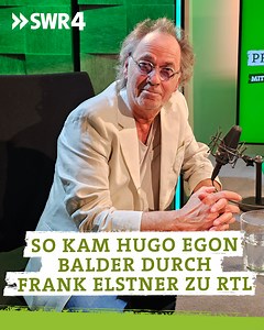 Im Interview verrät der #Moderator Hugo Egon Balder, wie er es zu #RTL geschafft hat und was Frank #Elstner damit zu tun hatte. http://swr.li/hugo-egon-balder | SWR4