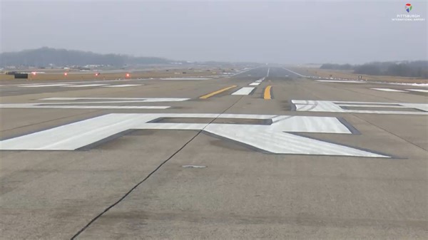 3K views · 83 reactions | When you’re flying out of PIT, do you ever notice those white numbers at the end of the runway? Pilots need them to make sure you reach your destination safely. Read all about them here: https://brnw.ch/21wGoDK | Pittsburgh International Airport | Facebook