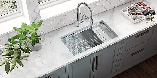 Kitchen sink installation video