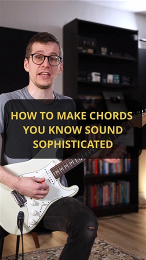 The 1-Note Down Trick for Sophisticated Chord