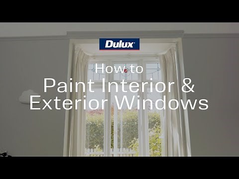How to paint window frames | Dulux