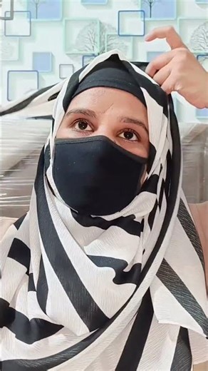 Most Viral&easiest hijab tutorial#hijabstyle#hijabtutorial#shorts#viral#shorts