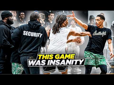 FIGHT Breaks Out During This HEATED Game & We Had To Call Security... | Toronto vs Philly Was INSANE