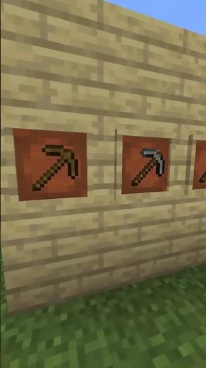 Minecraft Every Pickaxe Durability Test ⛏️ #minecraft