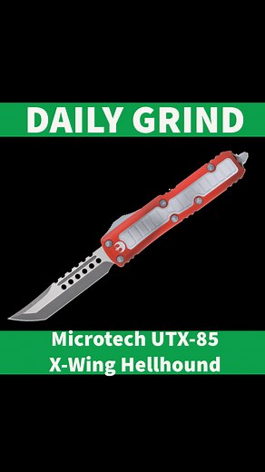 Microtech UTX-85 SMKW Exclusive X-Wing Hellhound https://bit.ly/3uS5Coh | Smoky Mountain Knife Works
