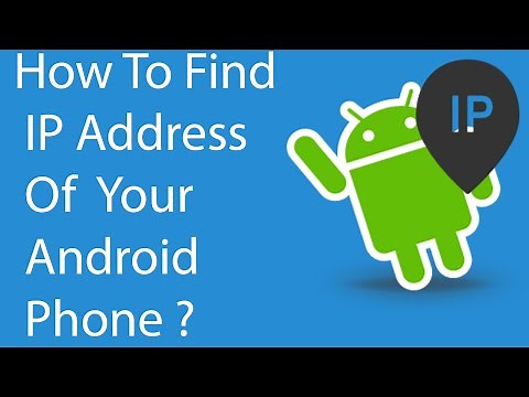 How to Quickly Find IP address Of Your Android Phone ?