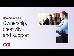 Careers at CGI – Ownership, creativity and support
