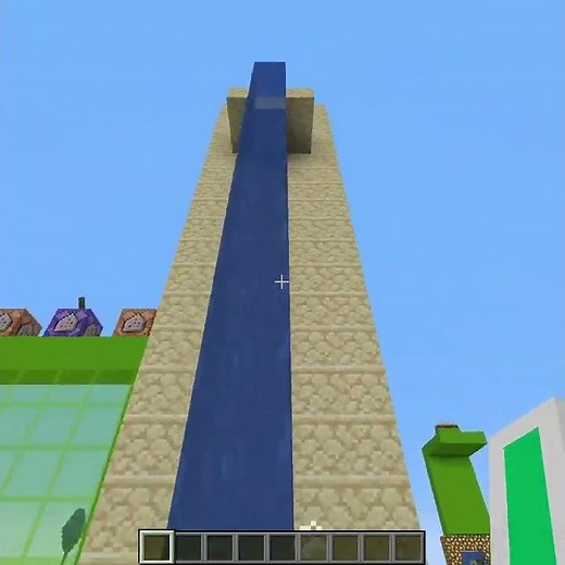 Waterfall Particles in Vanilla Minecraft