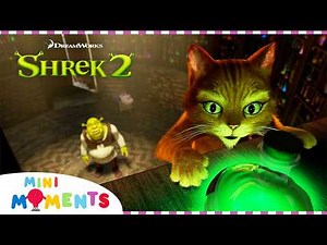 The Happily Ever After Potion 🧪 💚 | Shrek 2 | Movie Moments | Mini Moments
