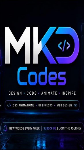 Futuristic UI Animation using HTML & CSS (No JavaScript!) #css #frontend