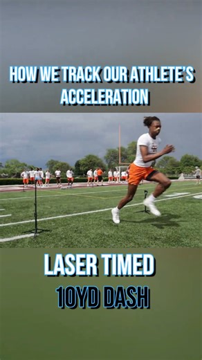 🏃‍♂️ Unleashing Speed: Laser-Timed 10-Yard Dash 🏃‍♂️ we showcase the precise methods we use to measure and improve our athletes' acceleration. Watch as our football athletes demonstrate their explosive speed in a laser-timed 10-yard dash. This drill is a crucial part of our training program, providing accurate data to help each athlete push their limits and achieve peak performance. 💪🏈 #fbreels #highschoolfootball #athletes #speed #ONEightyAthletics #sportsperformance | ONEighty Athletics