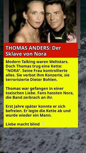 THOMAS ANDERS: Der Sklave von Nora