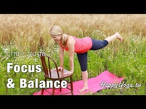 Happy Chair Yoga Focus & Balance | Happy Yoga with Sarah Starr
