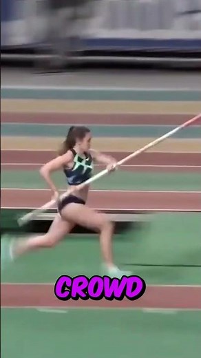 Clara Fernandez's Epic Pole Vaulting Moment! #PoleVault #Athletics