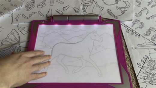 Watch Crayola Light Up Tracing Pad Review, Fun, Easy for Kids on Amazon Live