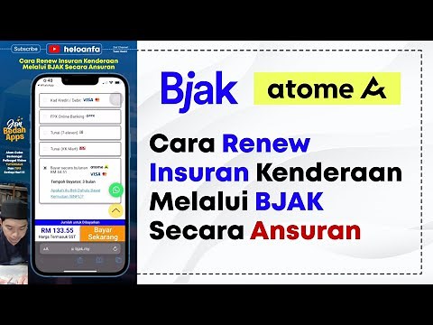Cara Renew Insuran Kenderaan Secara Ansuran - BJAK