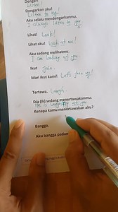 16M views · 122K reactions | Follow cica nurhalimah Belajar bahasa Inggris dasar untuk pemula #belajar Yang mau belajar ikut kurus yuk di Kampung Inggris Choice 0852-3323-7633 | Icw Nurhalimah | Facebook