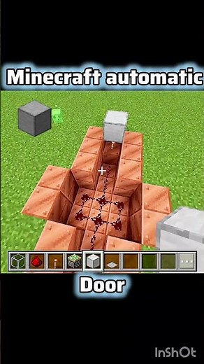 Minecraft_Automatic_Doors 🚪|#Shorts#Shortfeed#Minecraft