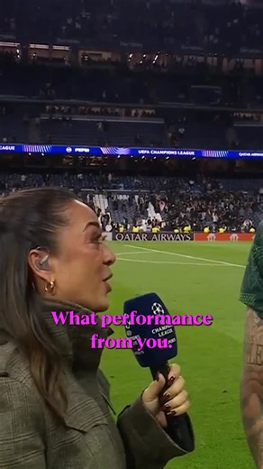 Player of the Match Nico O’Reilly on a ‘special’ first Champions League goal in Madrid 😮‍💨 | TNT Sports Football