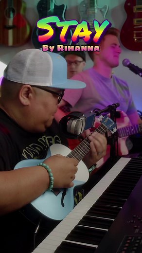 We took one of Rihanna’s biggest songs and made it reggae! #music #SunnyAndTheBlackPack #reggae #coversongs #acousticcover | Sunny And The Black Pack