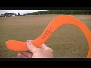 L.D. Voyager boomerang. Thrown by Gary J