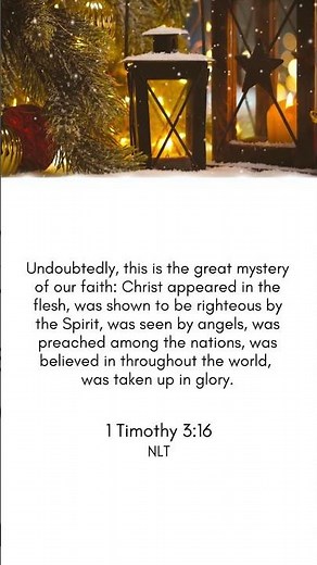 1 Timothy 3:16 The "Mystery of Godliness" Solved! (1 Tim 3:16) 🤯