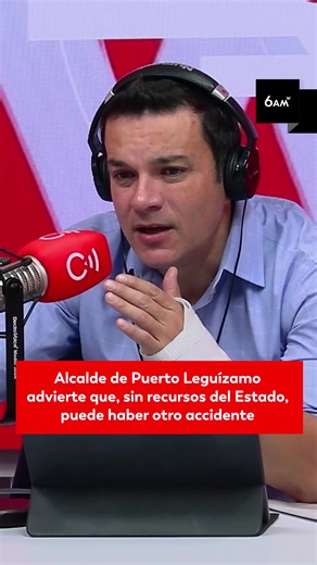 #6AMW | El alcalde de Puerto Leguízamo, Luis Emilio Bustos, habló con 6AM W, con Julio Sánchez Cristo, luego del accidente aéreo del avión Hércules de la Fuerza Aérea Colombiana (FAC) que deja casi 70 muertos y decenas de heridos. Escuche la entrevista completa en nuestro canal de YouTube: Caracol Radio. #Putumayo #AccidenteAéreo #PuertoLeguízamo