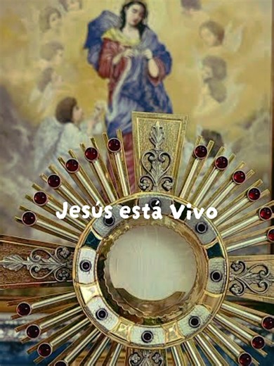 Jesús vivo en la Eucaristía, fe católica
