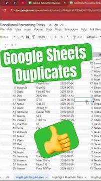 How to Highlight Duplicates in Google Sheets The Smart Way!