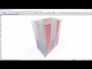 ETABS Tutorial Building analysis and design with viscous dampers device