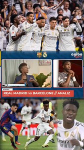 102K views · 4.6K reactions | Real Madrid C.F. 懶 bat Ekip FC Barcelona Nan 2-1 wi men sé changman Vinicius Jr  wan Xavi Alonso retire bone nna match la jwe ya fache Pou Bertinie Cherizard Vinicius Jr dwe kite real Vin tande Analiz yo ️ Bertinie cherizard/kervens/ Met Laurent Ayibo sports Tout video wa nan Premye komante ya Radio Télé Univers internacional | Radio Télé Univers internacional | Facebook