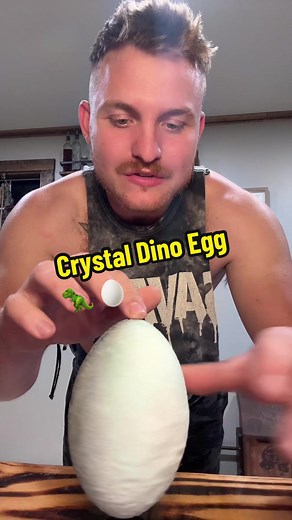 Crystal Dino Egg Update: Geode Formation! 🦖🥚