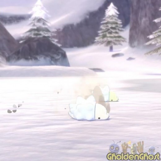 The Great Snom Race! #pokemon #pokemonswordshield #snom #frosmoth #goober #adorable #shinypokemon