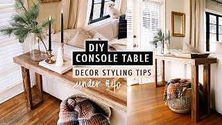 Build This DIY Entry Table for Under $40