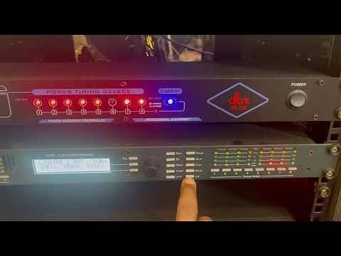 HOW TO SETUP ASHLY DIGITAL SIGNAL PROCESSOR