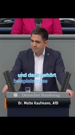 4.3K views · 326 reactions | Dr. Malte Kaufmann konfrontiert #CDU im #Bundestag! #AfD | Dr. Malte Kaufmann | Facebook