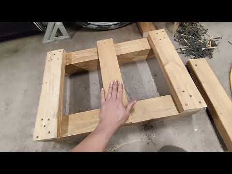 how to build wheel cribs : stackable version