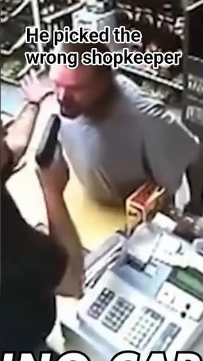 US Robbery Fail: Shopkeeper Turns the Tables Instantly