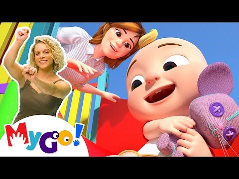 Yes Yes Playground Song | MyGo! Sign Language For Kids | CoComelon - Nursery Rhymes | ASL
