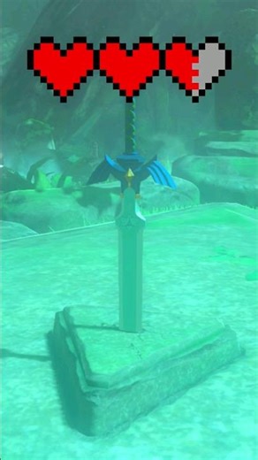 How to get the Master Sword EARLY (3 Hearts) in Zelda BOTW #shorts