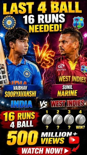😱 Sunil Narine vs Vaibhav Sooryavanshi | Kaun Jeetega? 🏏💥