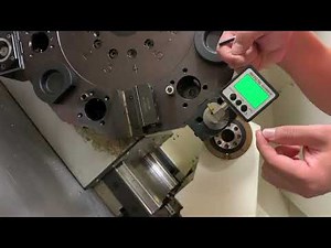 How to use digital protractor - level indicator - to align a CNC turning tool