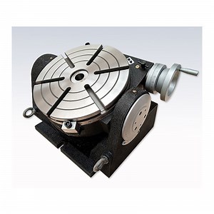 [Hot Item] Manual Tilting Rotary Table Tsk320 Which Can Tilting 0-90 Degree for CNC Milling Drilling Machine