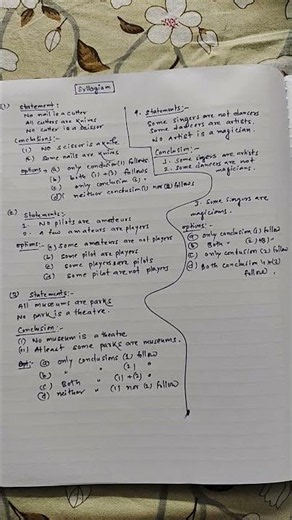 Reasoning: Syllogism Questions।#shorts #reasoning #syllogism