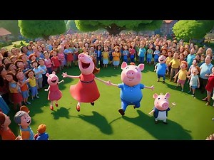 Peppa Pig Jump! Official Music Video Peppa's Party! Jumping Fun with Peppa and Friends