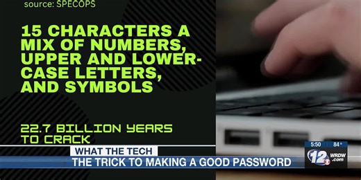 What the Tech: How to create a strong password
